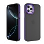 Funda Mate Rígida Antigolpes para iPhone 12 Pro – Bordes Reforzados