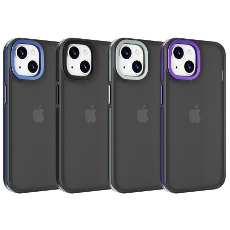 Funda Mate Rígida Antigolpes para iPhone 14 – Bordes Reforzados