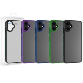 Matte Metal Case Samsung A05 Fingerprint-Resistant Metal Frame | Wephone Wholesale