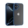 Funda Mate Metal iPhone 16 Marco Metálico Antihuellas | Wephone Mayorista