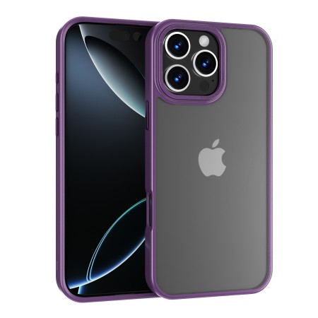 Funda Mate Metal iPhone 15 Pro Marco Metálico Antihuellas | Wephone Mayorista