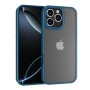 Funda Mate Metal iPhone 14 Pro Marco Metálico Antihuellas | Wephone Mayorista