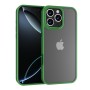 Funda Mate Metal iPhone 14 Pro Marco Metálico Antihuellas | Wephone Mayorista