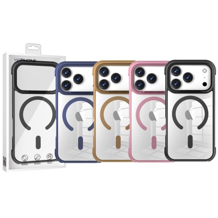 iPhone 17 Pro Funda Marco Metálico MagSafe | Wephone Mayorista