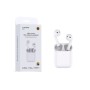 Auriculares TWS Semi-In-Ear WePhone Bluetooth 6.0 USB-C color blanco
