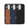 Funda antigolpes con textura cuero + soporte cámara