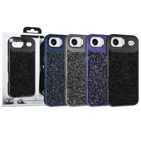 Funda de teléfono con cordón de lentejuelas brillantes para Iphone ...