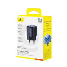 Baseus PicoGo 45W Cargador USB-C Mini | GaN PD | Original – Distribuidor WePhone