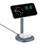 Soporte de carga inalámbrico 2 en 1 refrigerado Baseus Orbit 2 Pro Qi2 20W + cable 60W