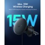 Baseus CW01 Soporte Magnético de Coche con Carga Inalámbrica · 15W Wireless + 25W USB-A · Original