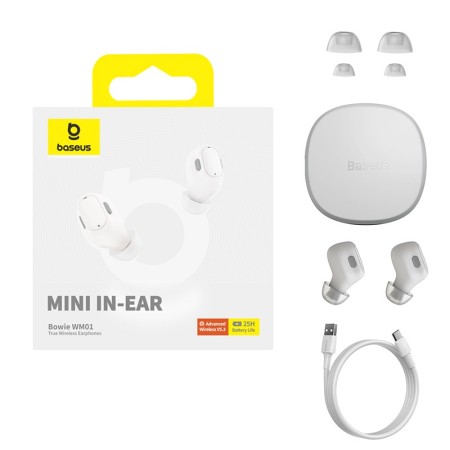 Baseus Encok WM01 Auriculares Bluetooth 5.3