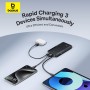 Baseus Bipow 2 Power Bank 10000mAh 20W con Cable USB-C y Display – Negro (B2B)