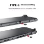 Kit de Protectores de Fibra de Carbono para Nintendo Switch 2 con Tapones y Stick Caps