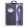 Funda de teléfono con cordón de lentejuelas brillantes para REDMI 1...
