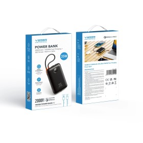 VEGER K2 Power Bank 20000mAh PD35W Ultra Mini | Wephone Mayorista
