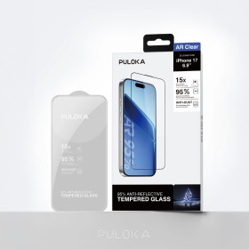 Protector pantalla Puloka AR Clear | Vidrio templado anti-reflejo | Wephone Mayorista