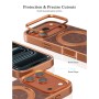 Funda Magnética PULOKA 360° con Soporte Giratorio | Marco Metálico Premium