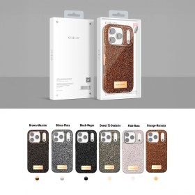 Funda Brillante con Purpurina iPhone 16 Pro Max | Wephone Mayorista