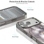 Carcasa para iPhone 17 Pro Max Magnética Diseño de Mármol – Wephone