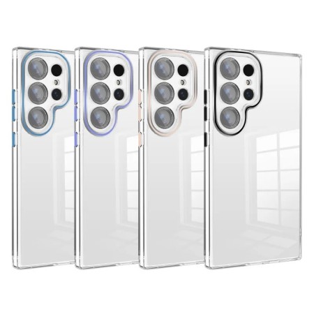 Funda Transparente Cubre Camara de Colores Samsung S25 Ultra | Wephone Mayorista