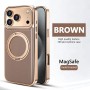 Funda DingEnd Cuero Premium Magnética 360° para iPhone 17 Series | Soporte Metálico