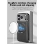 Funda DingEnd Cuero Premium Magnética 360° para iPhone 17 Series | Soporte Metálico