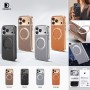 Funda DingEnd Cuero Premium Magnética 360° para iPhone 17 Series | Soporte Metálico