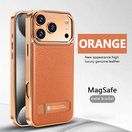 Funda DingEnd Cuero Premium MagSafe Soporte 360° | Wephone Mayorista