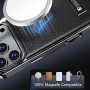 Funda DingEnd Cuero Premium MagSafe Soporte 360° | Wephone Mayorista