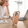 Funda DingEnd Cuero Premium MagSafe Soporte 360° | Wephone Mayorista