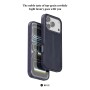 Funda de Cuero PULOKA Costura Vertical iPhone 17 Pro | Wephone Mayorista