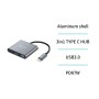 UNICO - AD1532 HUB TIPO C 3 en 1 CENTRO TIPO-C