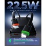 Power Bank Charmast 10000mAh 22.5W Cables Integrados | Wephone Mayorista