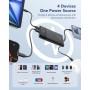 Power Bank Charmast 10000mAh 22.5W Cables Integrados | Wephone Mayorista