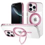 Funda para iPhone 15 Pro Transparente MagSafe Soporte Giratorio 360º · REF 2888