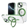 Funda para iPhone 15 Plus Transparente MagSafe Soporte Giratorio 360º · REF 2888