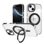 Funda para iPhone 15 Transparente MagSafe Soporte Giratorio 360º · REF 2888