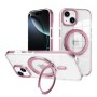 Funda para iPhone 15 Transparente MagSafe Soporte Giratorio 360º · REF 2888