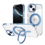 Funda para iPhone 15 Transparente MagSafe Soporte Giratorio 360º · REF 2888