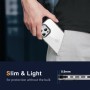 Funda Rígida Transparente Metálica · Diseño Clean | Wephone Mayorista
