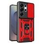 Funda Armadura con Tapa Deslizante Samsung S26 ULTRA Cámara y Anillo | Wephone Mayorista