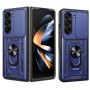 Funda Armadura con Tapa Deslizante Samsung Z fold 5 Cámara y Anillo | Wephone Mayorista