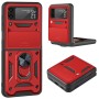 Funda Armadura con Tapa Deslizante Samsung Z Flip 3  Cámara y Anillo | Wephone Mayorista