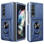 Funda Armadura con Tapa Deslizante Samsung Z fold 4 Cámara y Anillo | Wephone Mayorista
