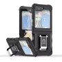Funda Armadura con Tapa Deslizante Samsung Z Flip 5 Cámara y Anillo | Wephone Mayorista
