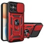 Funda Armadura con Tapa Deslizante Honor X8 Cámara y Anillo | Wephone Mayorista