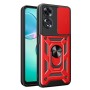 Funda Armadura con Tapa Deslizante Oppo A60 Cámara y Anillo | Wephone Mayorista