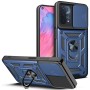 Funda Armadura con Tapa Deslizante Oppo A54 / Oppo A74 5G Cámara y Anillo | Wephone Mayorista