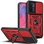 Funda Armadura con Tapa Deslizante Oppo A54 / Oppo A74 5G Cámara y Anillo | Wephone Mayorista