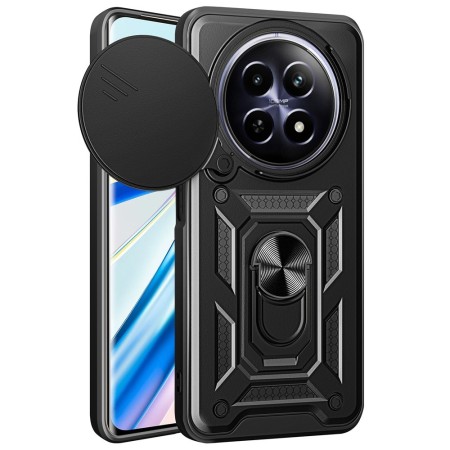 Funda Armadura con Tapa Deslizante Realme 12 5G / Realme 12X 5G Cámara y Anillo | Wephone Mayorista